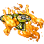 Animated appearance of Hellfire Fighter
